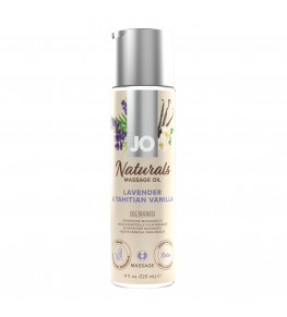Массажное масло с ароматом лаванды и ванили JO Naturals Lavender   Vanilla - 120 мл.