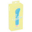 Голубой мини-вибратор Cuties Mini - 12,9 см.