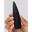 Черная вибропуля Sensation Rechargeable Flickering Tongue Vibrator