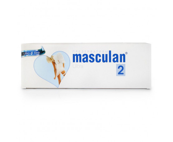 Ультратонкие презервативы Masculan Ultra 2 Fine с обильной смазкой - 150 шт.