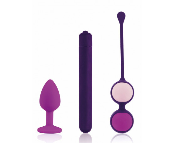 Фиолетовый вибронабор First Vibe Kit