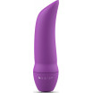 Фиолетовая вибропуля Bmine Basic Curve - 7,6 см.