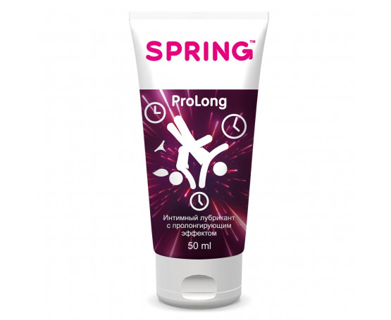 Пролонгирующий интимный лубрикант Spring ProLong - 50 мл.