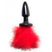 Пробка с хвостиком Red Bunny - 11 см.