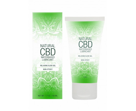 Лубрикант на водной основе Natural CBD Waterbased Lubricant - 50 мл.