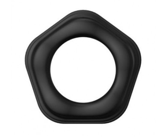 Черное эрекционное кольцо №05 Cock Ring