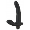 Черный вибромассажер простаты Naughty Finger Prostate Vibe - 13,8 см.