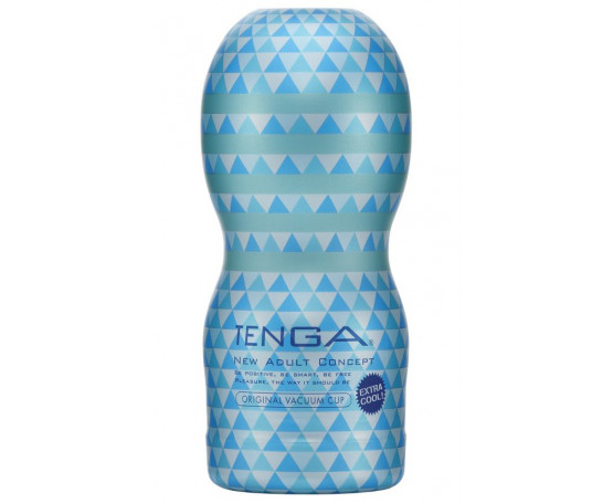 Мастурбатор с охлаждающей смазкой TENGA Original Vacuum Cup Extra Cool