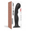 Черная насадка Strap-On-Me Dildo Plug P G size XXL