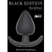 Чёрная анальная пробка Perfect Fit Plug Medium - 9 см.