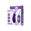 Фиолетовое виброяйцо с пультом управления A-Toys Bunny, работающее от USB