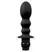 Чёрная насадка для душа HYDROBLAST 4INCH BUTTPLUG SHAPE DOUCHE для анальной стимуляции