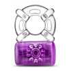 Фиолетовое эрекционное виброкольцо One Night Stand Vibrating C-Ring