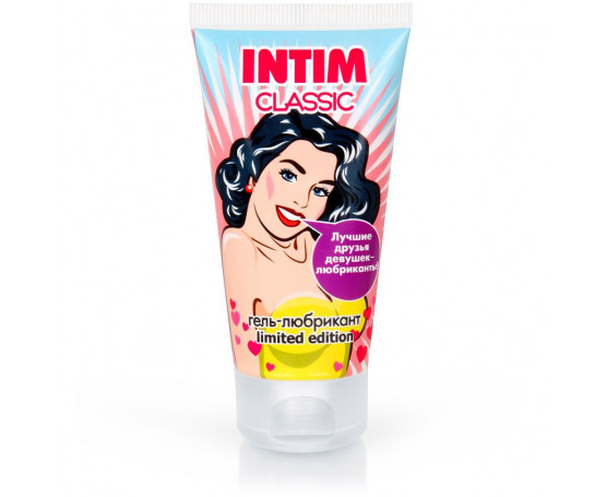Гель-лубрикант на водной основе Intim Classic Limited Edition - 50 гр.