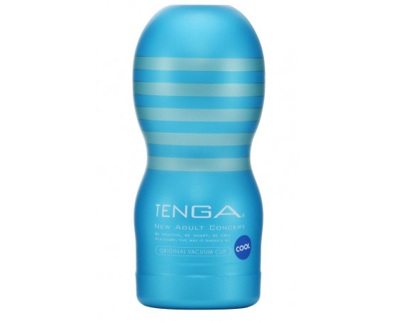 Мастурбатор с охлаждающей смазкой TENGA Original Vacuum Cup Cool