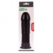 Черная анальная втулка 8 King Sized Anal Bumper - 22,5 см.