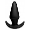 Черная анальная вибропробка Kinetic Thumping 7X Large Anal Plug - 13,3 см.
