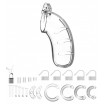 Прозрачный мужской пояс верности Cock Cage Model 03 Chastity