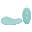 Аквамариновый вибратор в трусики с пультом ДУ Panty Vibrator