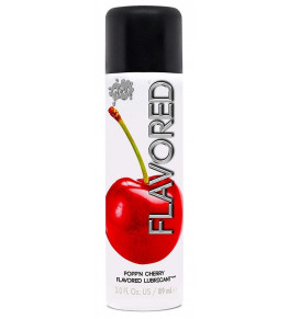 Лубрикант Wet Flavored Popp N Cherry с ароматом вишни - 89 мл.