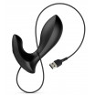 Черная анальная вибровтулка Nexus Duo Plug - 9,8 см.
