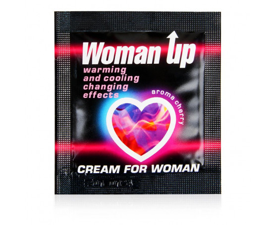 Возбуждающий крем для женщин с ароматом вишни Woman Up - 1,5 гр.