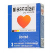 Презервативы с пупырышками Masculan Dotted - 3 шт.