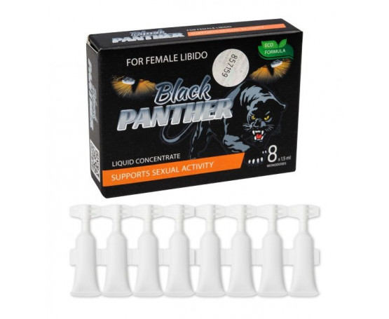 Пищевой концентрат для женщин BLACK PANTER - 8 монодоз (по 1,5 мл.)