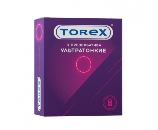 Презервативы Torex  Ультратонкие  - 3 шт.
