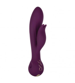 Фиолетовый вибратор-кролик Desire - 22,25 см.