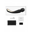 Черный вибромассажёр Lelo Smart Wand 2 Large - 30,4 см.