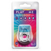 Синее эрекционное виброкольцо One Night Stand Vibrating C-Ring