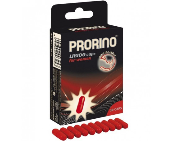 БАД для женщин ero black line PRORINO Libido Caps - 10 капсул