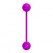 Лиловые вагинальные шарики KEGEL BALL III