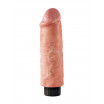 Вибромассажер-реалистик 6  Vibrating Cock - 17,8 см.