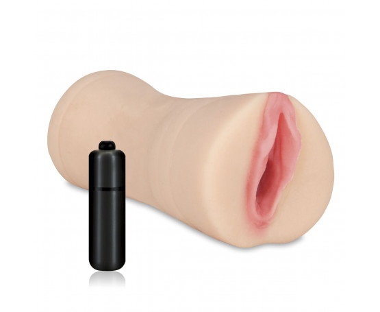 Мастурбатор-вагина с вибропулей VIBRATING PUSSY