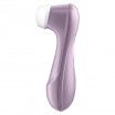 Сиреневый вакуум-волновой клиторальный стимулятор Satisfyer Pro 2