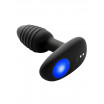 Черный интерактивный вибратор OhMiBod Lumen for Kiiroo с подсветкой - 10,2 см.