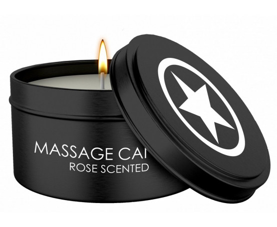 Массажная свеча с ароматом розы Massage Candle