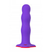 Фиолетовый фаллоимитатор Stubs Bouncer - 18,5 см.