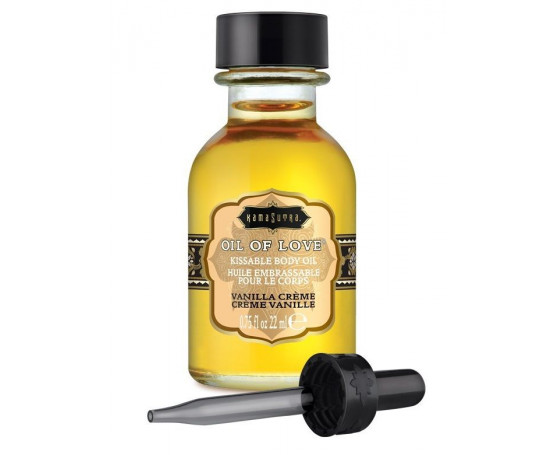 Масло для ласк с ароматом ванили Oil of Love Vanilla Creme - 22 мл.