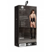Роскошный боди-комбинезон Elara VII Bodystocking with Open Cups
