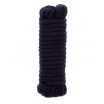 Чёрная веревка для связывания BONDX LOVE ROPE - 5 м.