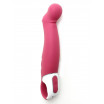 Вибратор Satisfyer Petting Hippo с загнутым кончиком - 22,9 см.