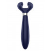 Синий вибромассажер для пар Satisfyer Endless Fun