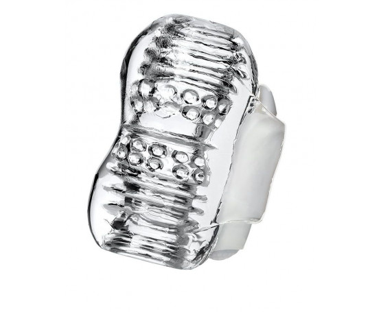 Прозрачный мастурбатор Lingam Khani