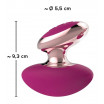 Ярко-розовый вибромассажер Couples Choice Massager