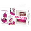 Ярко-розовый вибромассажер Couples Choice Massager