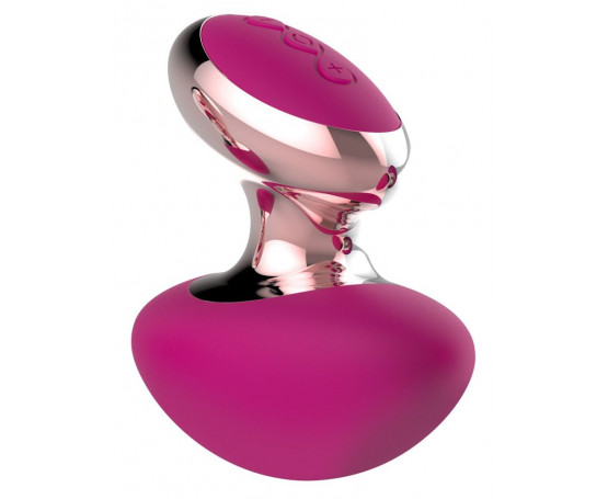 Ярко-розовый вибромассажер Couples Choice Massager