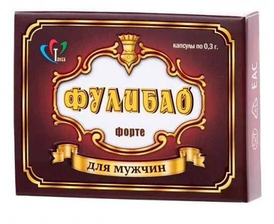 БАД для мужчин  Фулибао форте  - 6 капсул (0,3 гр.)